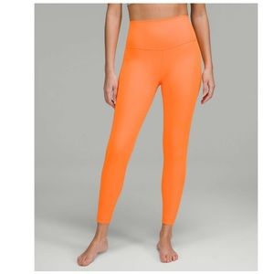 Lululemon Align High-Rise Pant 25" Orange Soda